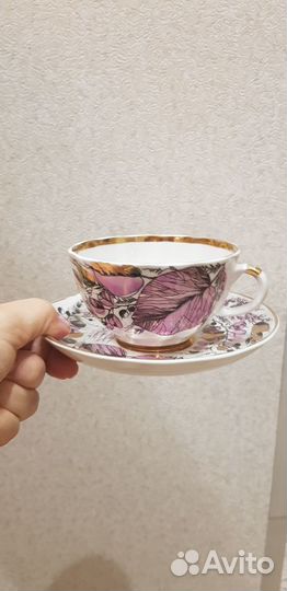 Две чайные пары императорский фарфор