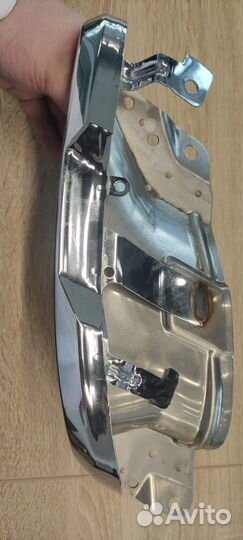 Декоративная накладка в задний бампер BMW