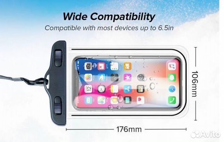 Водонепроницаемый чехол для телефона