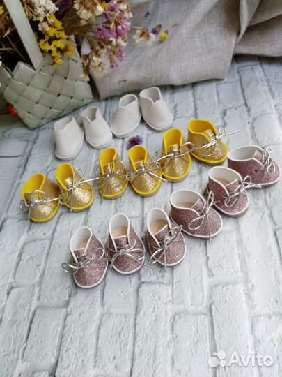 Обувь для кукол 5 см