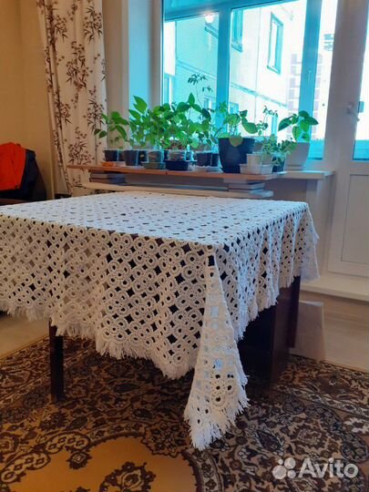 Вяжу скатерти, салфетки крючком