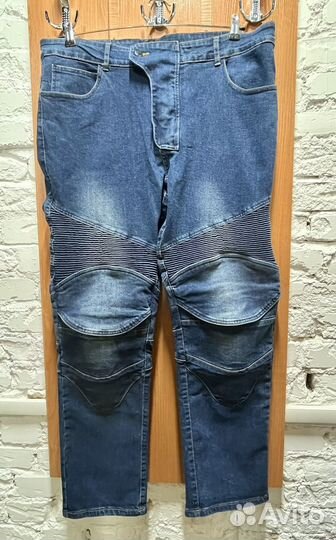 Мотоджинсы мужские 54/56