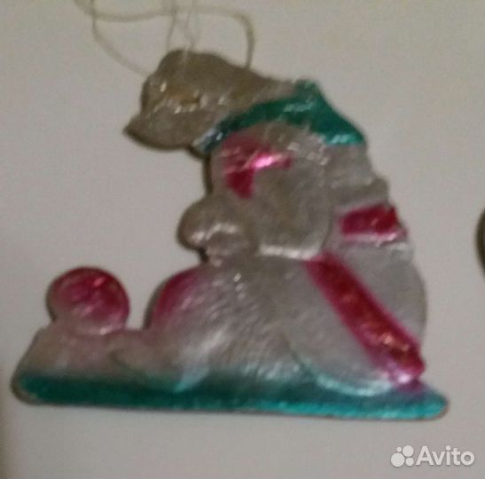 Елочные игрушки Картонаж СССР