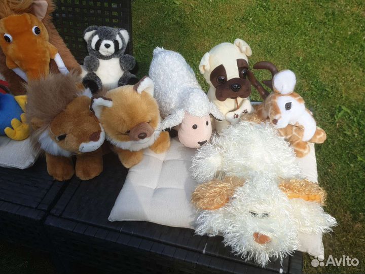 Огромное колличество мягких игрушек
