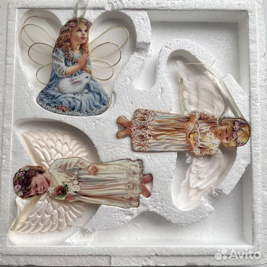 Bradford Editions. Набор фарфоровых украшений