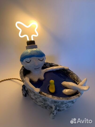 Лампа керамическая