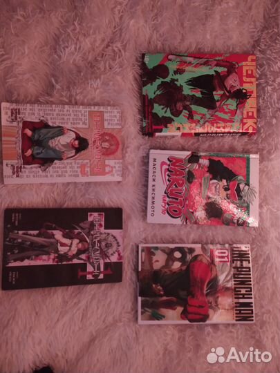 Манга Человек-бензопила, Наруто, Ванпачмен