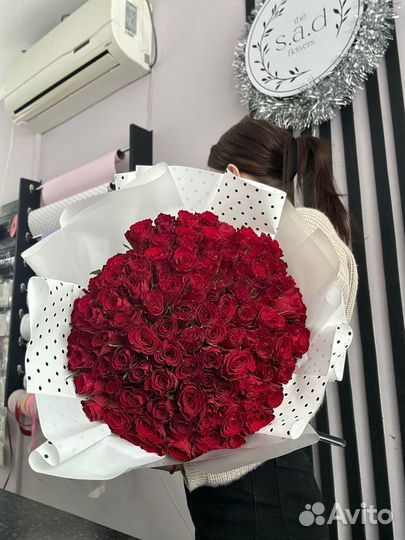 Букет 101 роза с доставкой Уфа