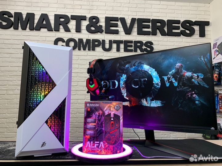 Игровой i5-12400F / RTX4060 / 500GB SSD nvme / NEW