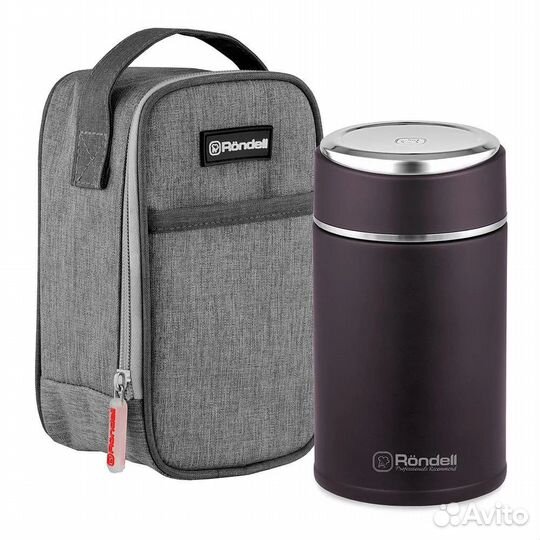 Термос для еды с сумкой 0.7 литра Rondell