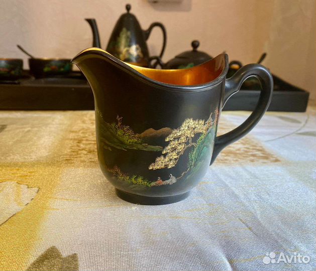 Сервиз китайский деревянный