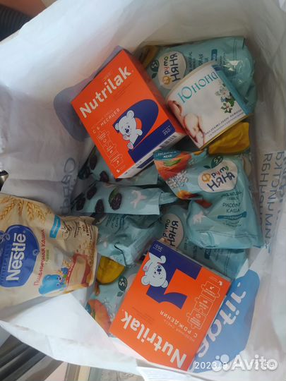 Детские каши молочные, питание для мам