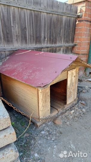 Будка для большой собаки утепленная