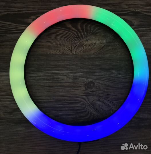 Кольцевая лампа RGB - 33см