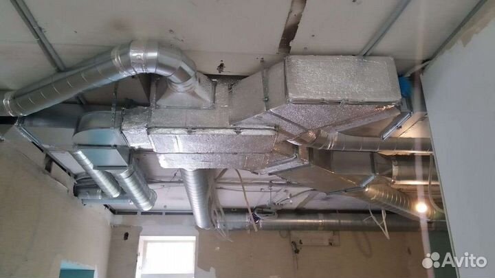 Монтаж систем вентиляции