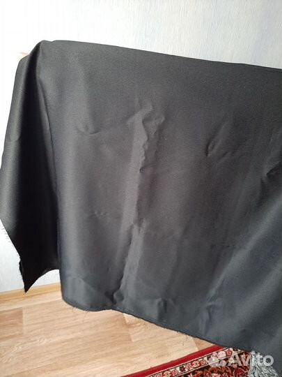 Ткань чёрная