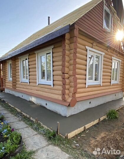 Ремонт фундамента и подъем дома. Реставрация дома