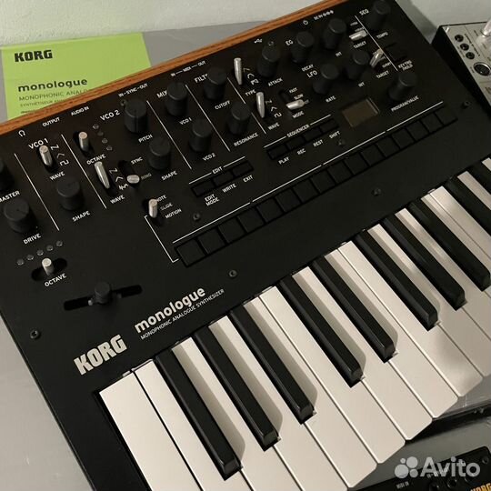 Синтезатор Korg Monologue Черный