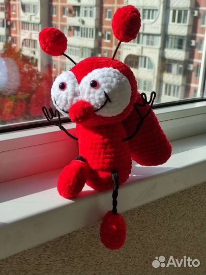 Игрушки ручной работы. Жук