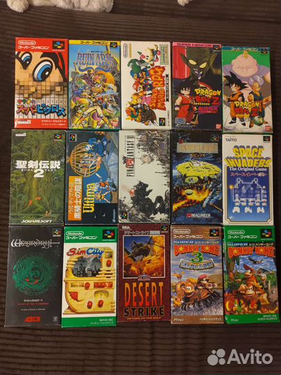 Игры для Super Famicom