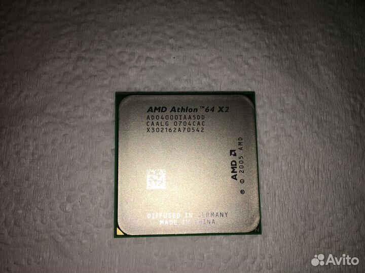 Процессор AMD Athlon 64 X2 4000+ c охлаждением