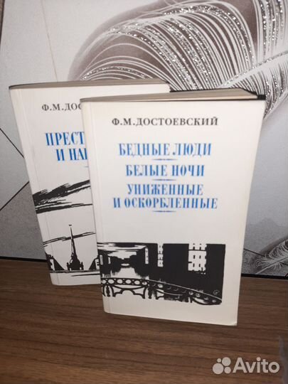 Книги Достоевского 2 тома