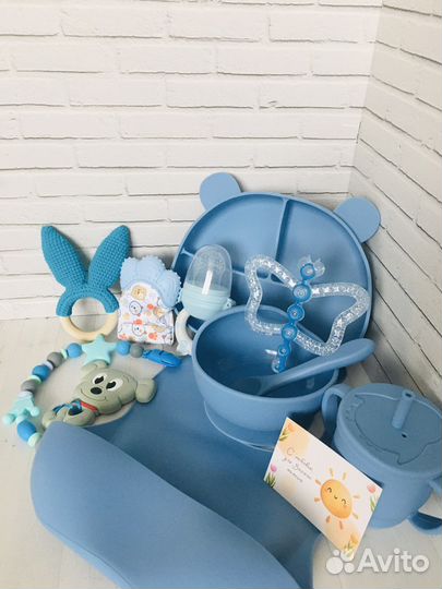 Силиконовая посуда для детей