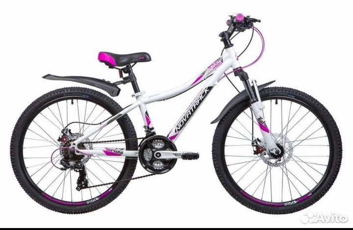 Велосипед Novatrack Katrina Disc 24