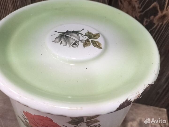 Банка эмалированная, СССР, бидон