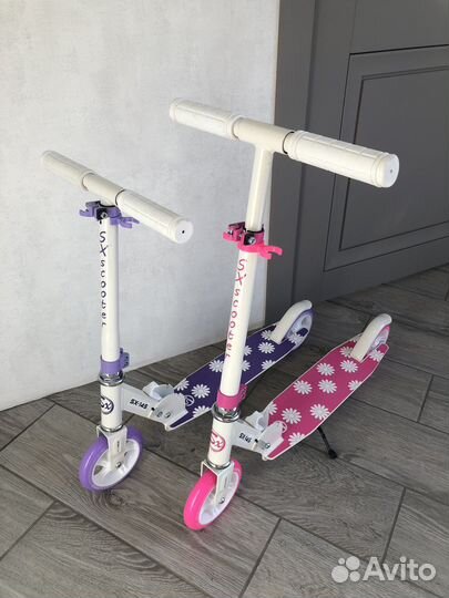 Самокат детский двухколесный новый