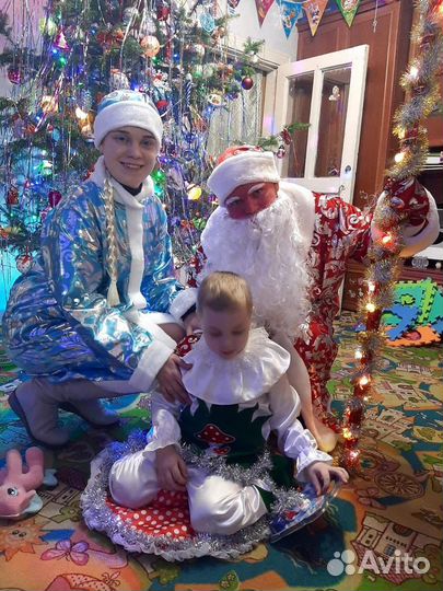 Дед мороз и снегурочка