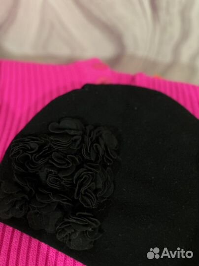 Шапка женская черная