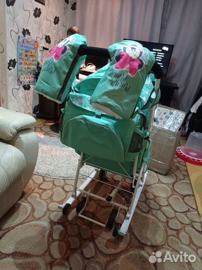 Санки коляска ника