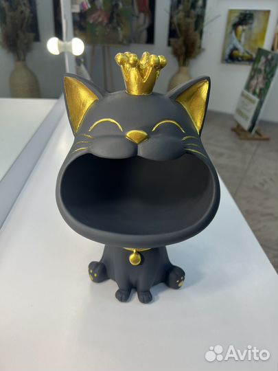 Органайзер/конфетница/ваза Счастливый Кот