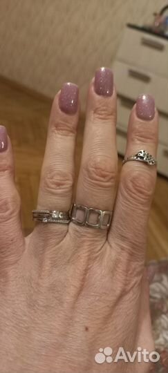 Серебряные кольца