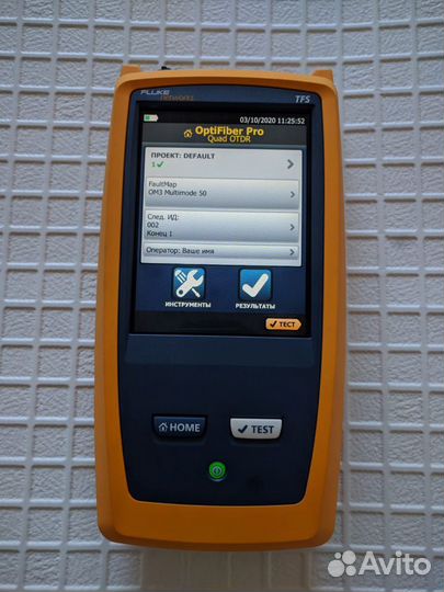 Fluke рефлектометр SM\MM