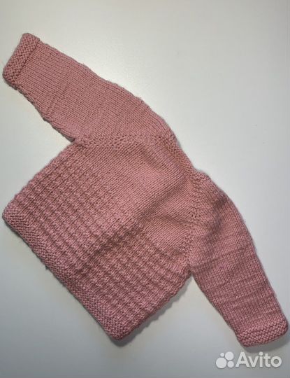 Детский вязаный жакет