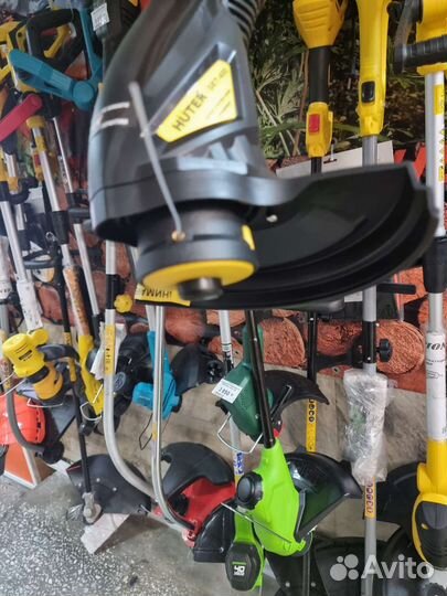 Триммер электрический садовый новый