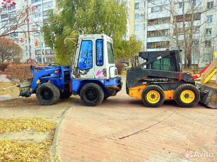 Услуги минипогрузчика