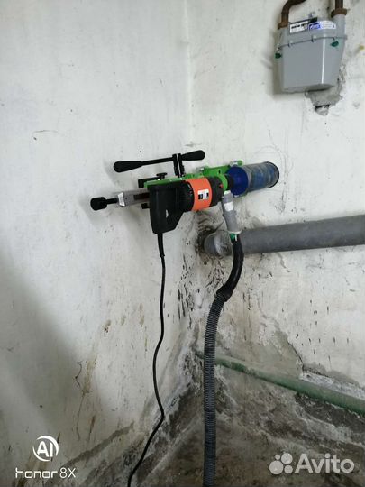 Алмазное бурение без пыли и грязи, алмазная резк