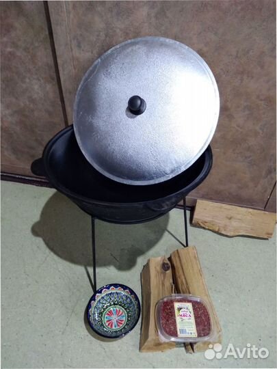 Казан чугунный 12 литров