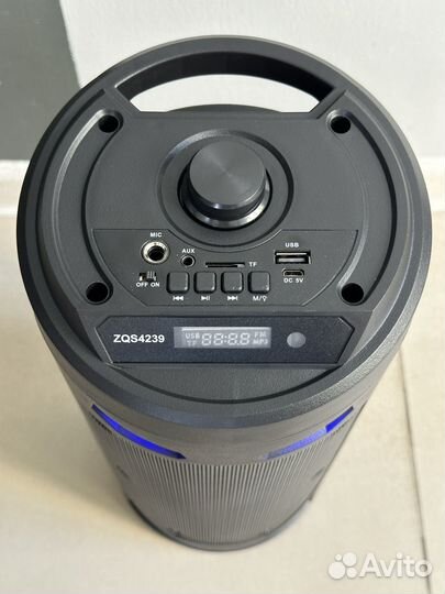 Беспроводная колонка блютуз с караоке и микрофоном