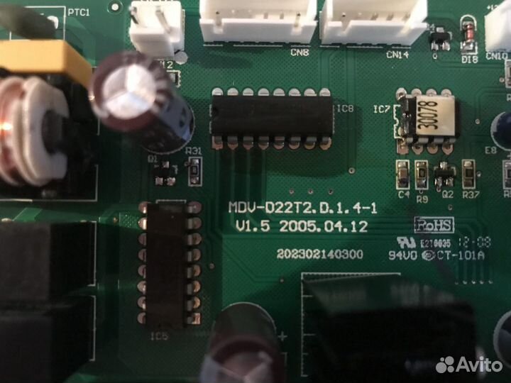 Плата MDV-D22T2D.1.4-1 V 1.5 2005