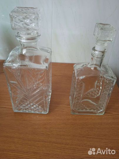 Штоф для Вина 2шт 3-ий в подарок