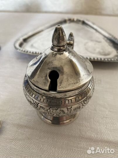 Набор для специй Индия Винтаж с подносом