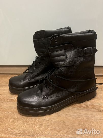 Берцы ботинки мужские натуральная кожа 47