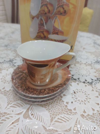 Кофейный набор,новый