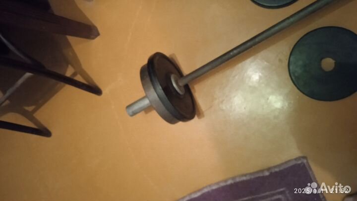 Штанга гриф блины