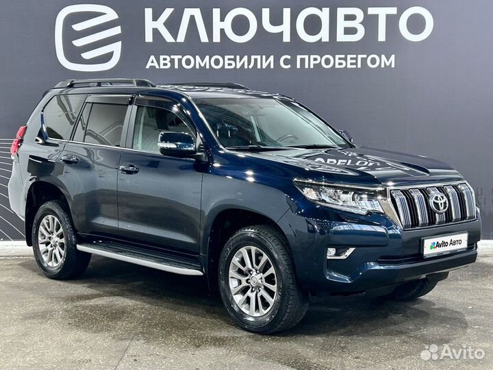 Toyota Land Cruiser Prado 2.8 AT, 2018, 80 000 км