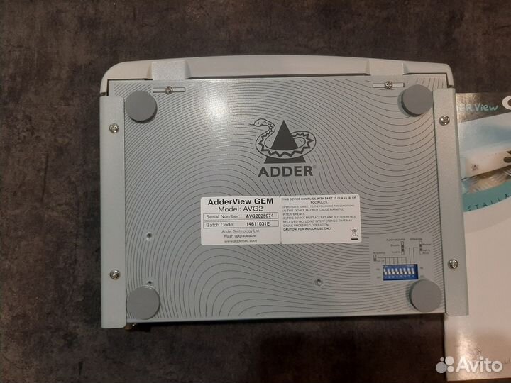 KVM-переключатель Adder AVG2